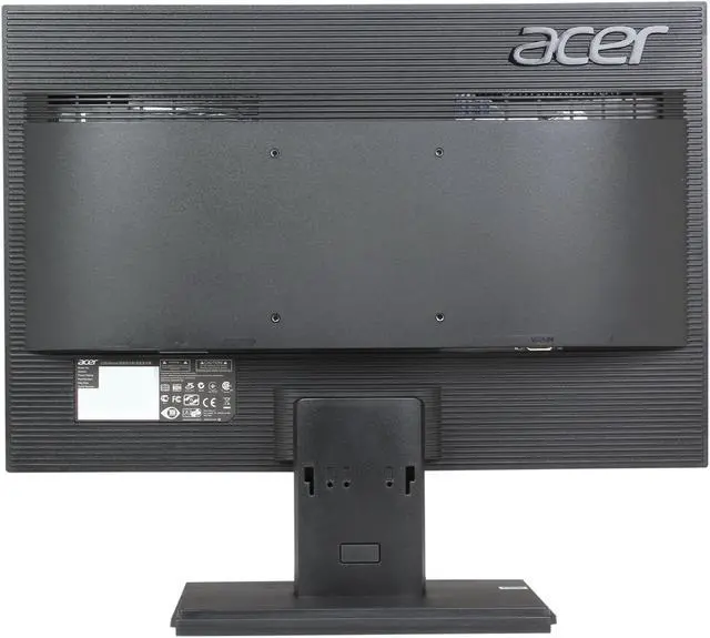 Alt view image 5 of 8 - Acer 19" 60 Hz LCD Monitor 5 ms D-Sub V196WLb