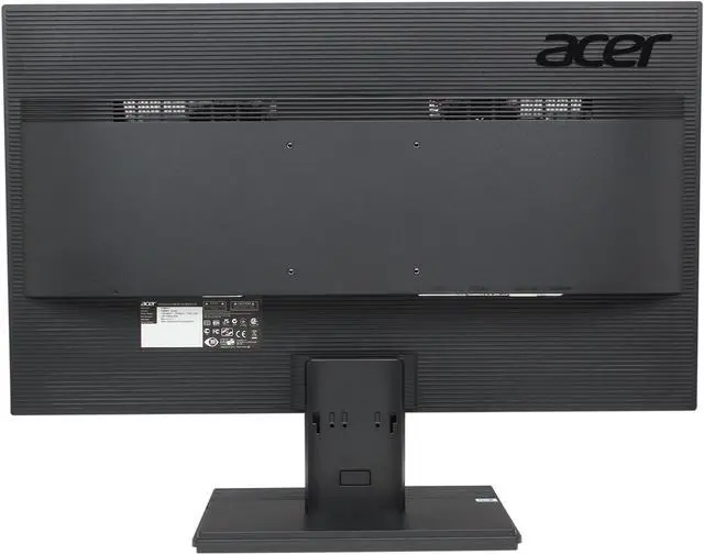 Alt view image 5 of 8 - Acer 24" 60 Hz TN LCD Monitor 5 ms D-Sub, DVI, DisplayPort V246HL bmdp UM.FV6AA.004