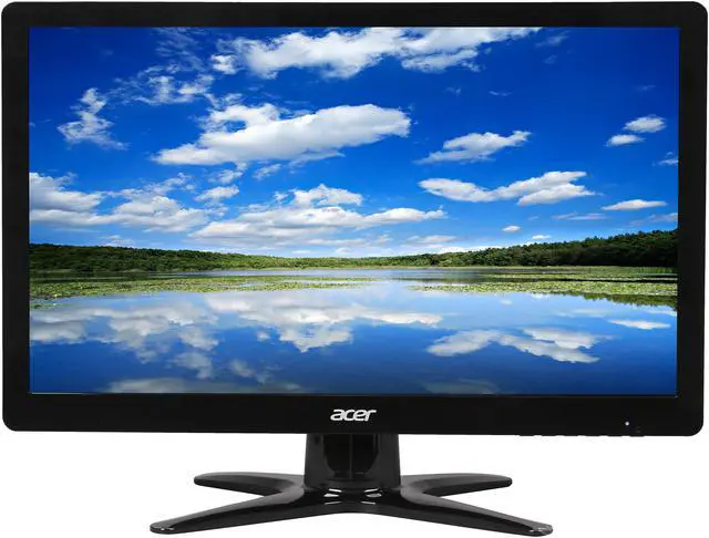 Alt view image 2 of 7 - Acer 18.5" 60 Hz LCD Monitor 5 ms D-Sub G196HQLb
