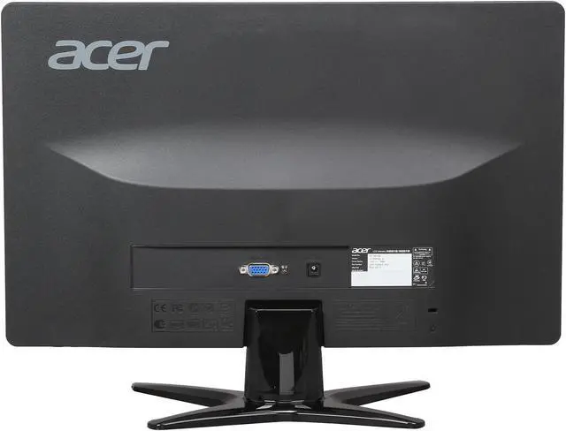 Alt view image 5 of 7 - Acer 18.5" 60 Hz LCD Monitor 5 ms D-Sub G196HQLb