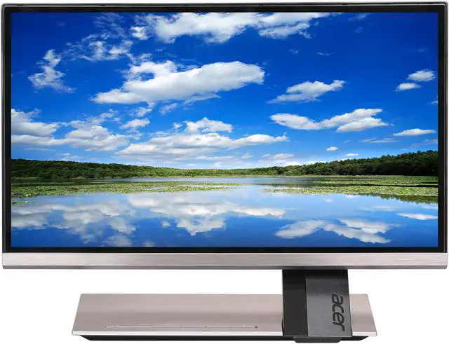 Alt view image 2 of 8 - Acer 23" 60 Hz IPS LCD Monitor IPS Panel 6ms (GTG) D-Sub, HDMI UM.VS6AA.001 S236HLtmjj