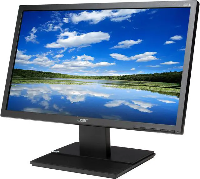 Main image of Acer V226HQLAbmdp Black 21.5" 8ms Widescreen LED Backlight LCD Monitor 250 cd/m2 100,000,000:1
