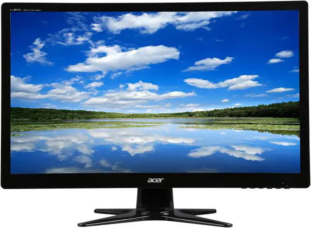 Alt view image 2 of 7 - Acer G226HQLBbd  21.5"  Widescreen LED Monitor - Certified Refurbished Manufacturer Recertified