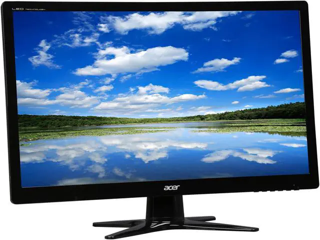 Alt view image 3 of 7 - Acer G226HQLBbd  21.5"  Widescreen LED Monitor - Certified Refurbished Manufacturer Recertified
