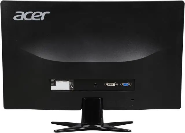 Alt view image 5 of 7 - Acer G226HQLBbd  21.5"  Widescreen LED Monitor - Certified Refurbished Manufacturer Recertified
