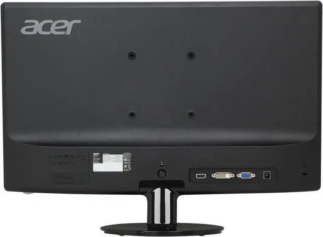 Alt view image 5 of 7 - Acer 23" 60 Hz TN LCD Monitor 5 ms D-Sub, DVI, HDMI UM.VS1AA.B01 S231HLBbid