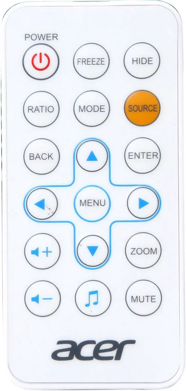Alt view image 7 of 8 - Acer K132 LED Portable Projector HDMI 1280x800 3D-ready 500 ANSI Lumens 10000:1 3D-ready