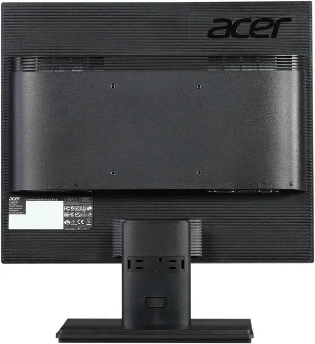 Alt view image 5 of 8 - Acer V176L bd 17" SXGA 1280 x 1024 75Hz VGA DVI Backlit LED LCD Monitor