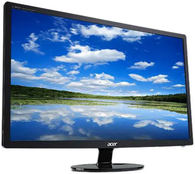 Alt view image 3 of 11 - Acer 24" 60Hz TN Monitor 5 ms D-Sub, DVI, HDMI S241HL bmid (UM.FS1AA.001)