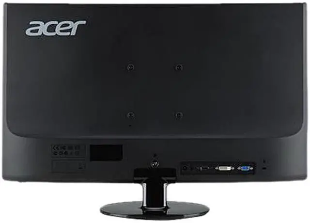 Alt view image 4 of 11 - Acer 24" 60Hz TN Monitor 5 ms D-Sub, DVI, HDMI S241HL bmid (UM.FS1AA.001)