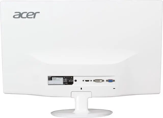 Alt view image 5 of 7 - Acer 24" 60 Hz TN Monitor 5 ms D-Sub, DVI, HDMI S2 S242HLBwid