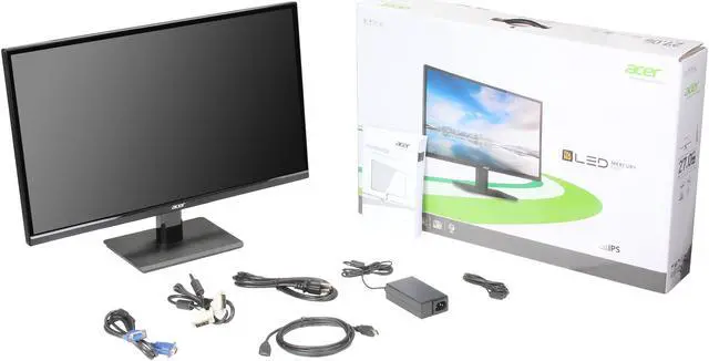 Alt view image 7 of 7 - Acer H6 H276HLbmid Black 27" 5ms HDMI IPS panel Widescreen LED Backlight Monitor 250 cd/m2 1,000:1