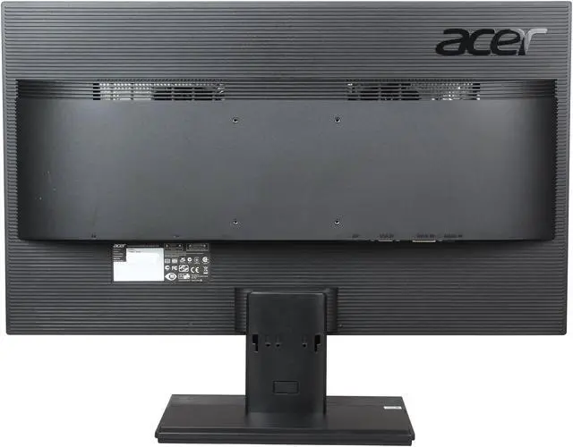 Alt view image 5 of 8 - Acer 24" 60 Hz LCD Monitor 5 ms V246HL