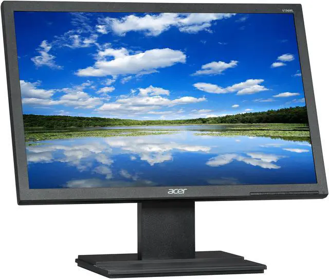 Alt view image 3 of 8 - Acer 19" 60 Hz WXGA+ LCD Monitor V196WL BM