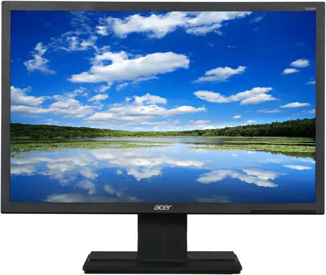 Alt view image 2 of 7 - Acer 22" 60 Hz LCD Monitor 5 ms V226WL V226WL