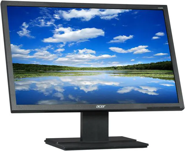 Alt view image 3 of 7 - Acer 22" 60 Hz LCD Monitor 5 ms V226WL V226WL