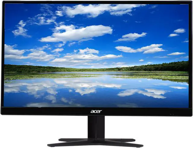 Alt view image 2 of 8 - Acer 23" IPS Tilt Adjustable LCD Monitor IPS 6ms (GTG) D-Sub, HDMI G7 G237HLbi