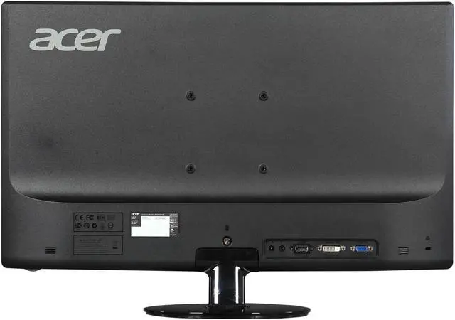 Alt view image 5 of 7 - Acer S271HL Dbid 27" Full HD Widescreen LED Monitor-Certified Refurbished