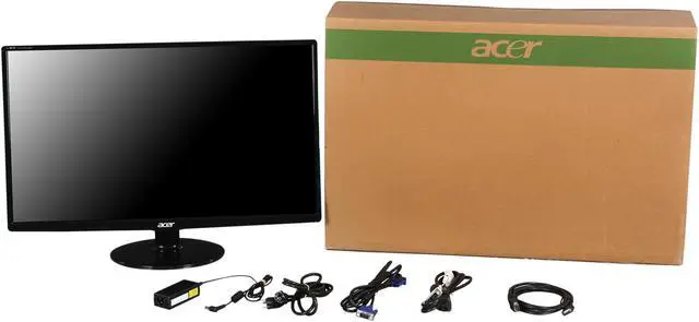 Alt view image 7 of 7 - Acer S271HL Dbid 27" Full HD Widescreen LED Monitor-Certified Refurbished