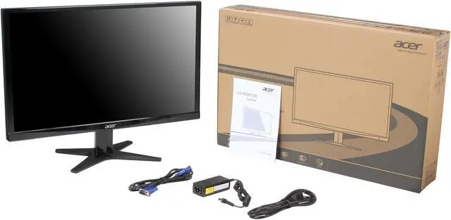 Alt view image 7 of 7 - Acer 24" 60 Hz VA VA Panel LCD Monitor 6 ms D-Sub, DVI, HDMI G7 Series G247HL bid