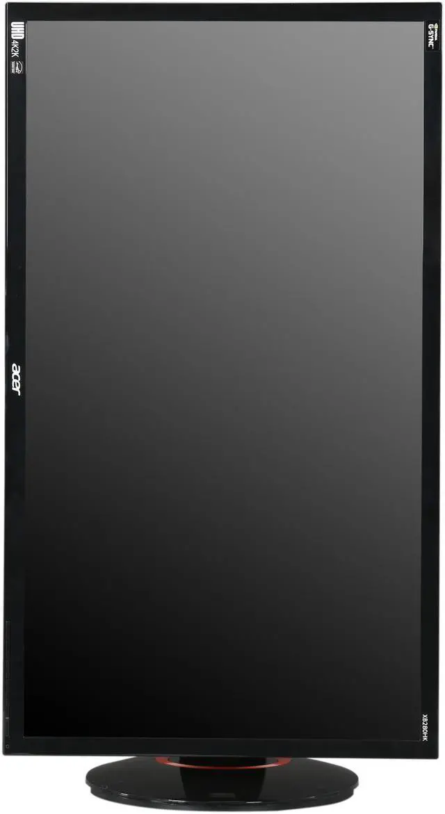 Alt view image 8 of 10 - Acer XB280HK bprz Black 28" 1ms 4K UKD Widescreen LED Backlight G-sync Monitor 300 cd/m2 1000:1, Display Ports, USB 3.0 Hub