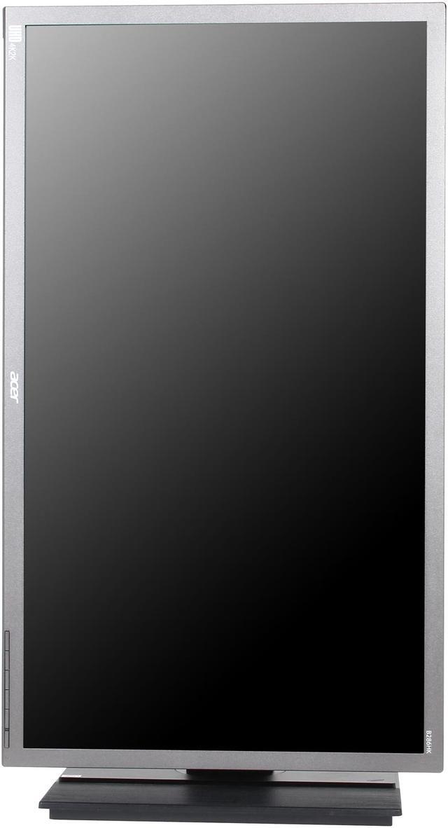Alt view image 8 of 11 - Acer 28" 60 Hz TN UHD LED Backlight Monitor 2 ms DVI, HDMI, DisplayPort B286HK ymjdpprz UM.PB6AA.003