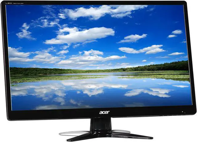 Alt view image 3 of 7 - Acer G6 Series G246HYL bmjj Black 23.8" Full HD (1920 x 1080) IPS Widescreen LED Backlight LCD Monitor, 250 cd/m2 ACM 100,000,000:1 (1000:1) Built-in Speakers
