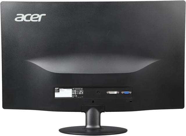 Alt view image 5 of 7 - Acer S240HL Abd 24" Widescreen LED Monitor - Certified Refurbished Manufacturer Recertified