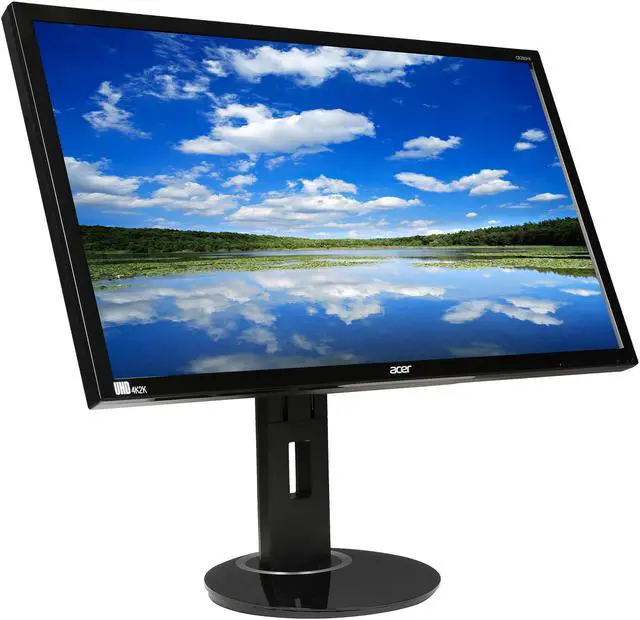 Alt view image 3 of 10 - Acer CB280HK bmjdppr Black 28" 1ms HDMI Widescreen LED Backlight LCD Monitor