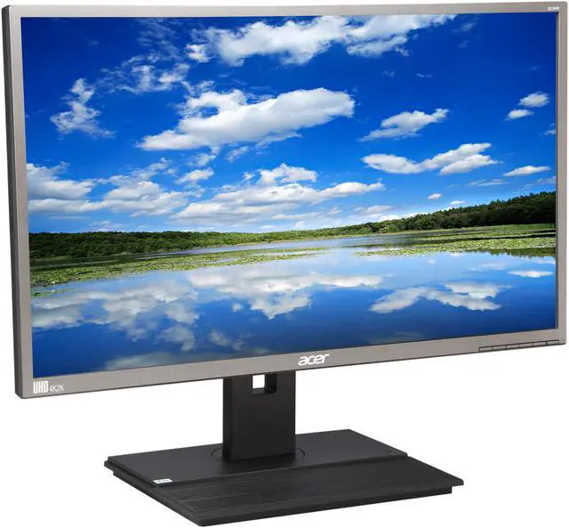 Alt view image 3 of 9 - Acer B276HK YMJDPPRZ Black 27" 3840 x 2160(4K) 6ms 3840Widescreen LED Backlight LCD Monitor IPS 300 cd/m2 ACM 100,000,000:1 (1000:1)