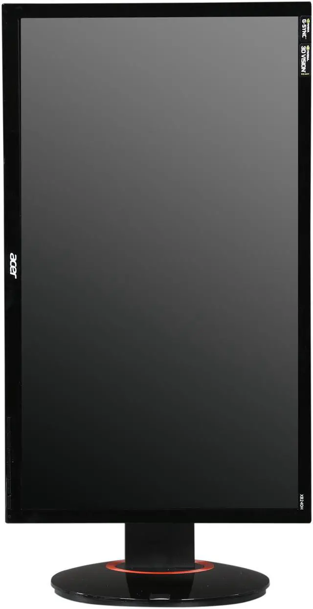 Alt view image 8 of 10 - Acer XB240H ABPR Black 24" 1ms Widescreen LED Backlight G-Sync LCD Monitor 350 cd/m2 1,000:1