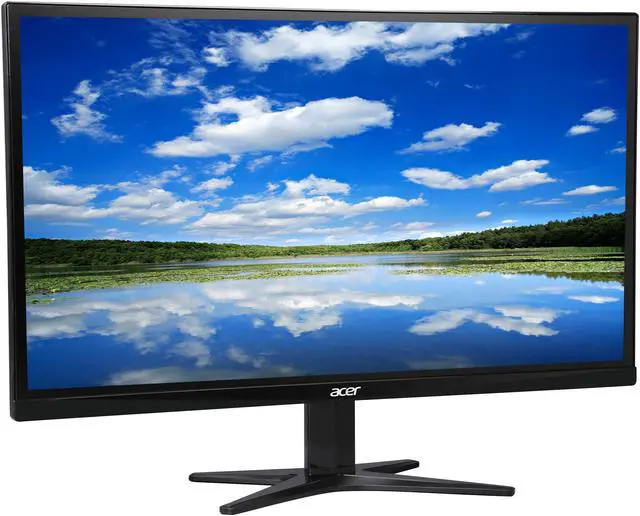 Alt view image 3 of 7 - Acer G7 Series G277HL bid 27" Full HD 1920 x 1080 4ms 60Hz DVI HDMI VGA Slim Frame Design Flicker-Less Technology Widescreen Backlit LED IPS LCD Monitor