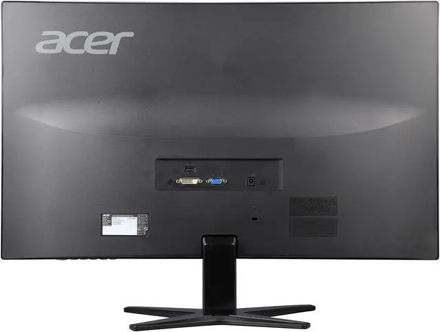 Alt view image 5 of 7 - Acer G7 Series G277HL bid 27" Full HD 1920 x 1080 4ms 60Hz DVI HDMI VGA Slim Frame Design Flicker-Less Technology Widescreen Backlit LED IPS LCD Monitor