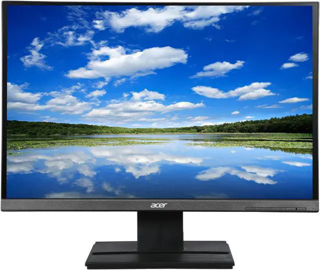 Alt view image 2 of 7 - Acer V246WL ydp UM.FV6AA.006 24" WUXGA 1920 x 1200 60Hz D-Sub, DVI IPS Monitor
