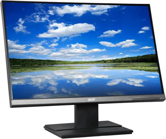 Alt view image 3 of 7 - Acer V246WL ydp UM.FV6AA.006 24" WUXGA 1920 x 1200 60Hz D-Sub, DVI IPS Monitor