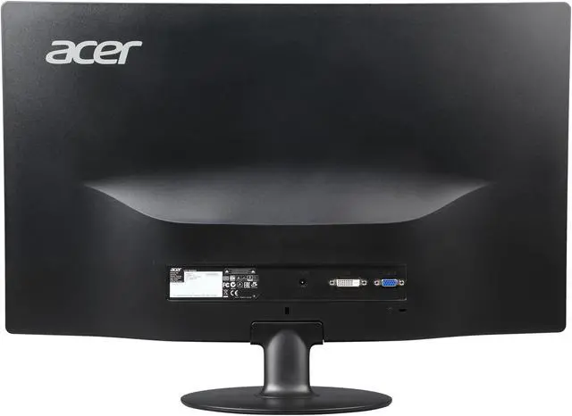 Alt view image 5 of 7 - Acer 24" 60 Hz TN LCD Monitor TN 5 ms D-Sub, DVI-D S240HL bd