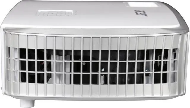 Alt view image 4 of 12 - Acer H7550ST Projector, 3000 Lumens, 16000:1 Contrast Ratio, 54"-300" Image Size, HDMI, USB, VGA, Composite Video, S-Video, Built-in Speaker