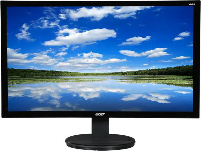 Refurbished: Acer K242HL bd Black 24