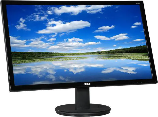 新品　Acer K242HL 24 LED LCD 1080p Full HD Refurbished: Acer K242HL bd Black 24