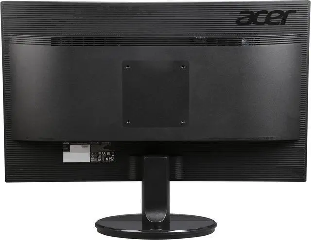 Alt view image 5 of 8 - Acer K242HQKbmjdp Black 23.6" Widescreen LED Backlight LCD Monitor, IPS Panel 300 cd/m2 100,000,000:1 Built-in Speakers
