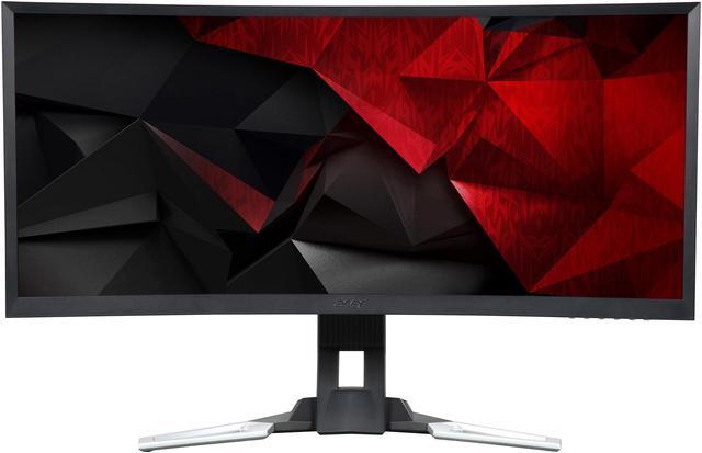 Alt view image 3 of 8 - Acer XZ350CU bmijphz 35" Ultra-Wide Full HD 2560 x 1080 4ms 144Hz HDMI DisplayPort AMD FreeSync USB 3.0 Hub Built-in Speakers LED Backlit Curved Gaming Monitor