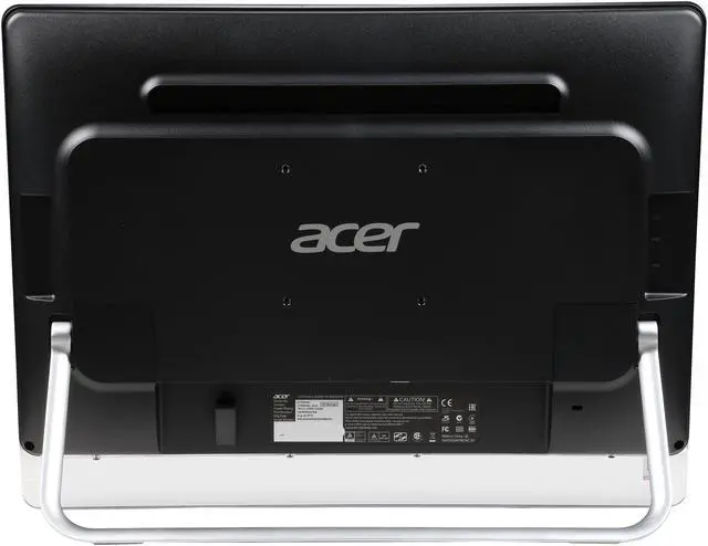 Alt view image 5 of 8 - Acer UT0 UT220HQL 21.5" Touchscreen Full HD Black Monitor VA Panel 8ms Built-in Speakers