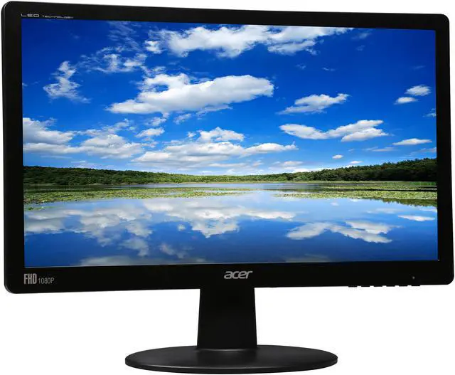 Alt view image 3 of 7 - Acer S200HQL Black 19.5" 8ms Widescreen LED Backlight LCD Monitor 250 cd/m2 100,000,000:1 Manufacturer Recertified