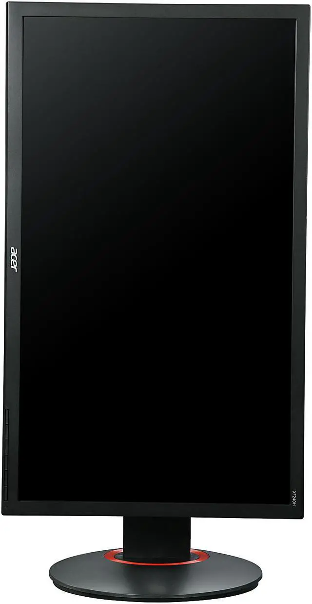 Alt view image 8 of 9 - Acer XF240H 24" TN Free-Sync (AMD Adaptive Sync) Gaming Monitor, 1920 x 1080 Full HD, 144 Hz Refresh Rate, 1ms Response Time, Tilt/Swivel/Height Adjustable, Built-in Speakers