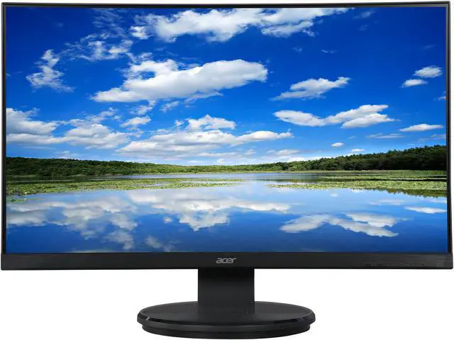 Alt view image 2 of 8 - Acer K2 Series K272HUL 27" WQHD 2560 x 1440 2K Resolution 1ms 60Hz DVI-D HDMI DisplayPort Built-in Speakers Eco Friendly Design LED Backlit LCD Monitor