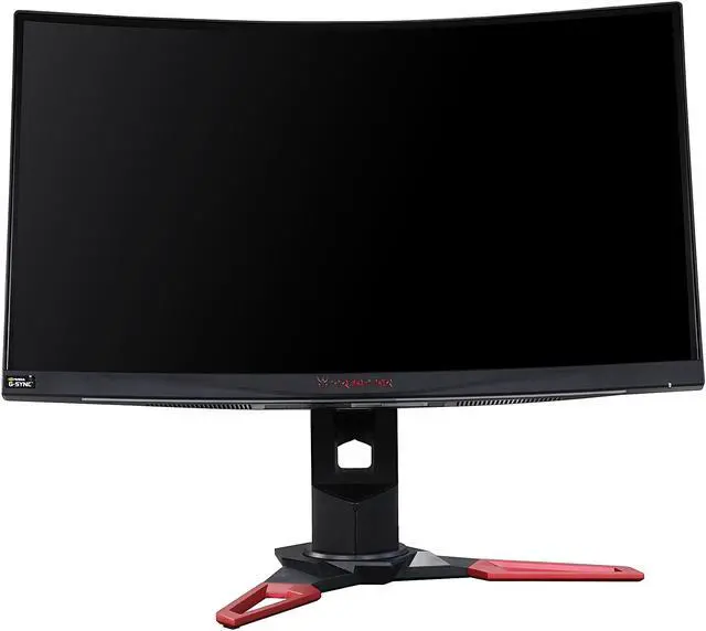 Alt view image 13 of 16 - Acer Predator Z1 (Z271 bmiphz) Black / Red 27" VA 144Hz, 1920 x 1080 16:9, 1800R Curved Gaming Monitor, NVIDIA G-SYNC Technology, Tobii Eye Tracking Technology, VisionCare Technology, 2 x 7W Speakers