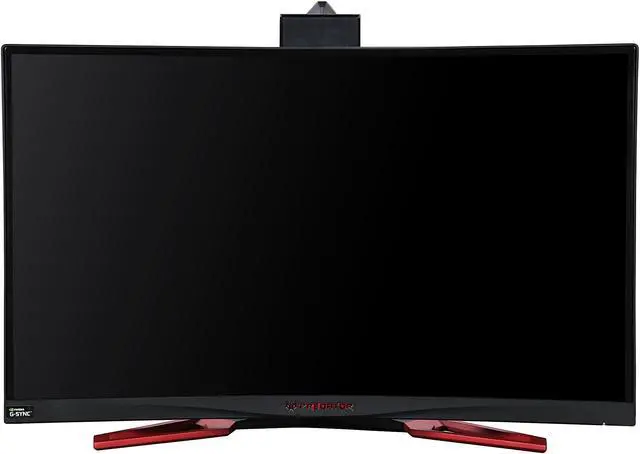Alt view image 14 of 16 - Acer Predator Z1 (Z271 bmiphz) Black / Red 27" VA 144Hz, 1920 x 1080 16:9, 1800R Curved Gaming Monitor, NVIDIA G-SYNC Technology, Tobii Eye Tracking Technology, VisionCare Technology, 2 x 7W Speakers