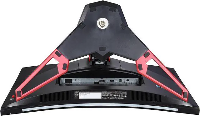 Alt view image 15 of 16 - Acer Predator Z1 (Z271 bmiphz) Black / Red 27" VA 144Hz, 1920 x 1080 16:9, 1800R Curved Gaming Monitor, NVIDIA G-SYNC Technology, Tobii Eye Tracking Technology, VisionCare Technology, 2 x 7W Speakers