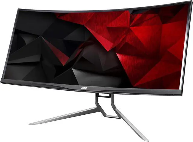 Alt view image 5 of 13 - Acer XR342CK 34" Ultra-Wide UHD IPS Adaptive Sync Gaming Monitor,3440 x 1440 Tilt/Swivel/Height Adjustable, Built-in Speakers