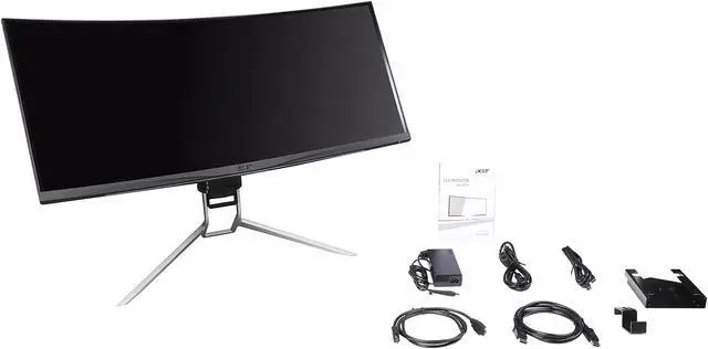 Alt view image 12 of 13 - Acer XR342CK 34" Ultra-Wide UHD IPS Adaptive Sync Gaming Monitor,3440 x 1440 Tilt/Swivel/Height Adjustable, Built-in Speakers